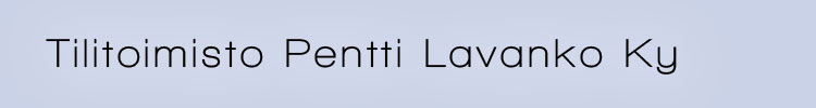 Tilitoimisto Pentti Lavanko Ky
